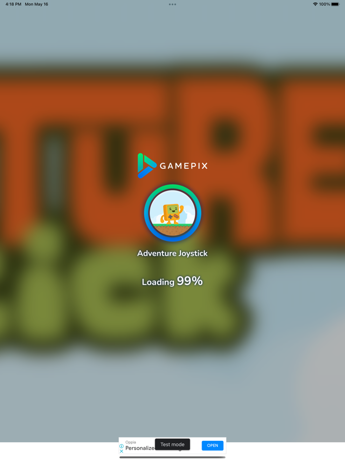 Joystick Adventure Game e