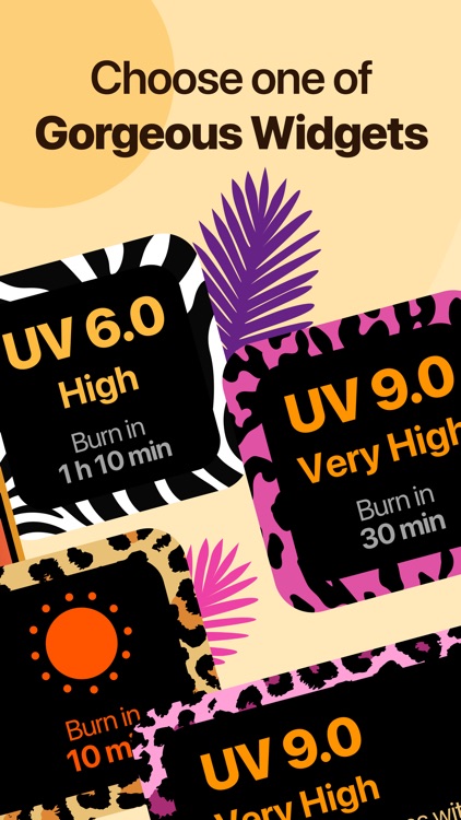 Fashion UV index widget 16