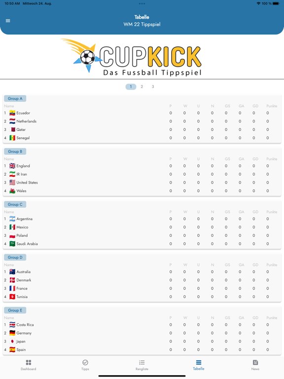 cupkick – Das Tippspiel screenshot 4
