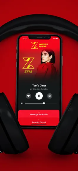 Game screenshot ZFM - 24/7 Hit Music Radio mod apk