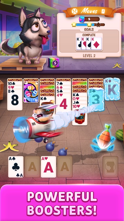 Solitaire Pets Adventure screenshot-3