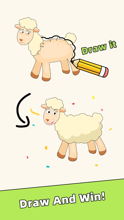 Draw Puzzle:Guess One Part screenshot-4