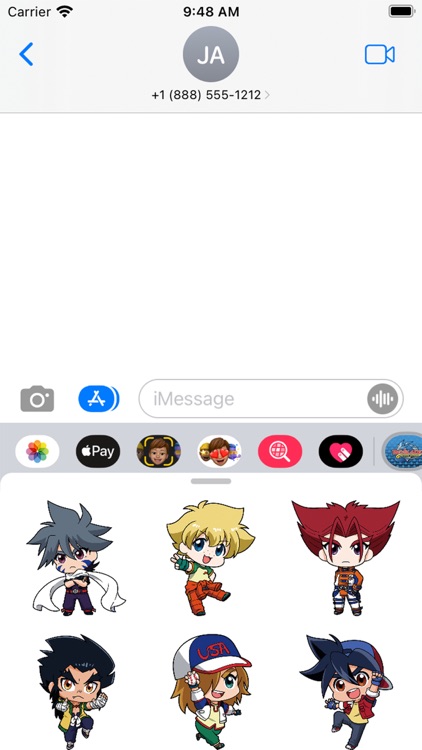 BEYBLADE GRevolution Stickers