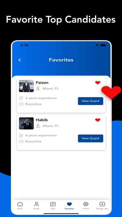 Guard Arena Employers