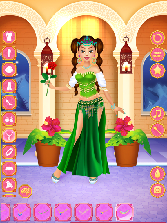 Arabian Princess Dress Up Game screenshot 3