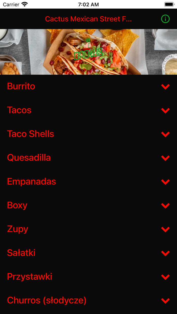 Cactus Mexican Street Food