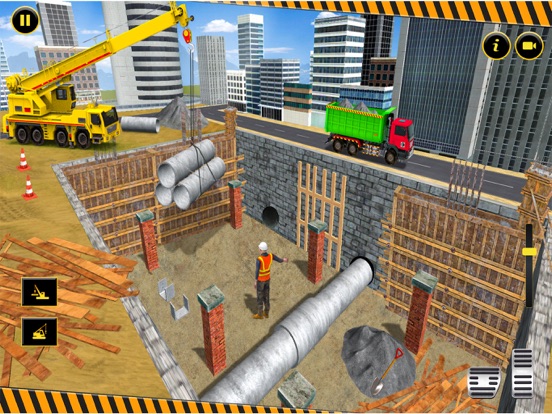 Heavy Construction Truck Games screenshot 4