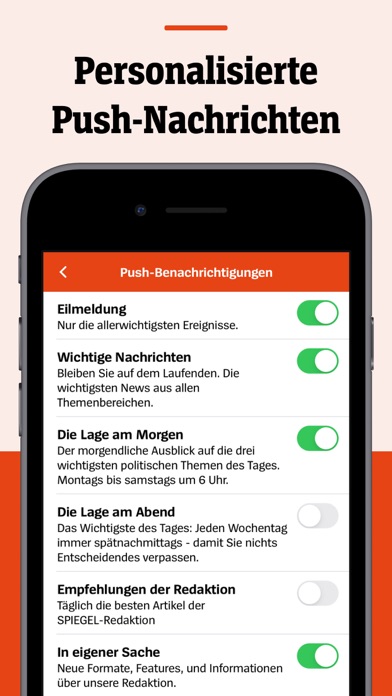 DER SPIEGEL - Nachrichten Screenshot