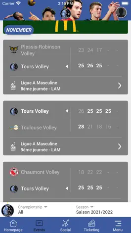 Game screenshot Tours Volley-Ball apk