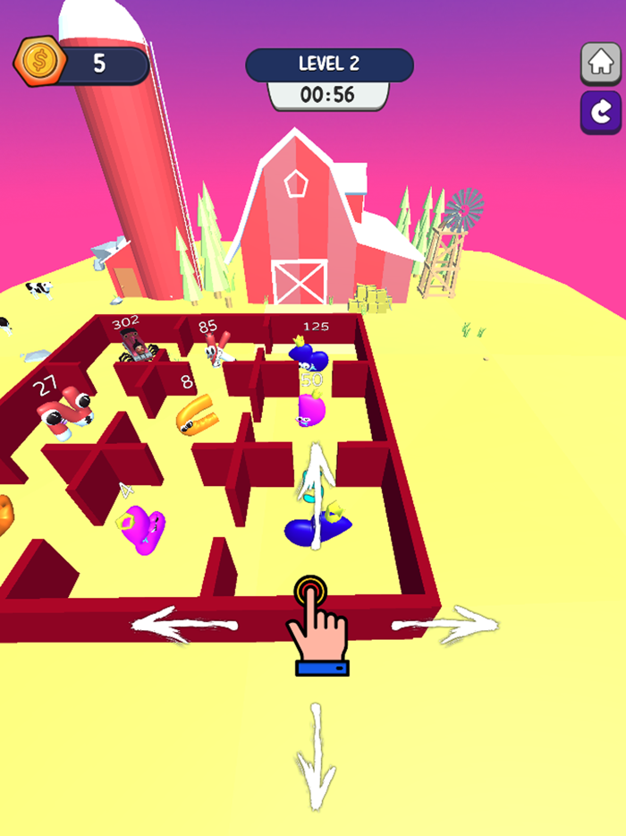 BanBan vs Alphabet Maze