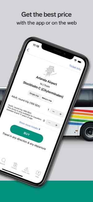 Flygbussarna on the App Store