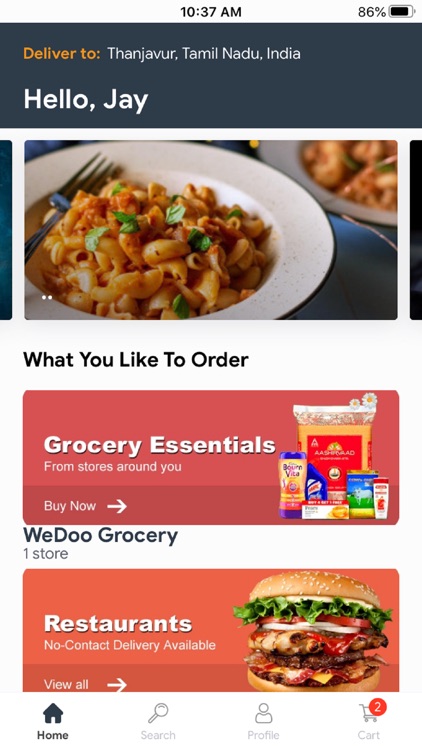 WeDoo - Online Food Delivery