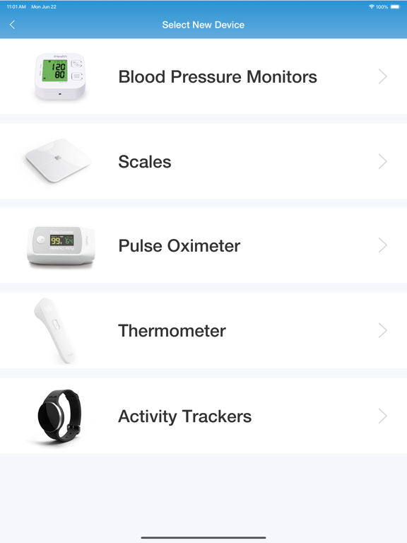 iHealth MyVitals screenshot 2