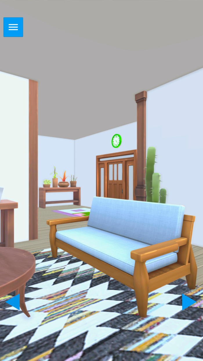 Escape Game  Room with a lamp