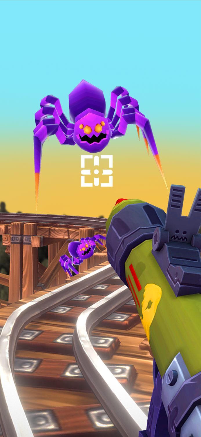 Spider Train Survival Shoot