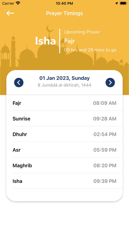 Muslim World - Prayers & Qibla