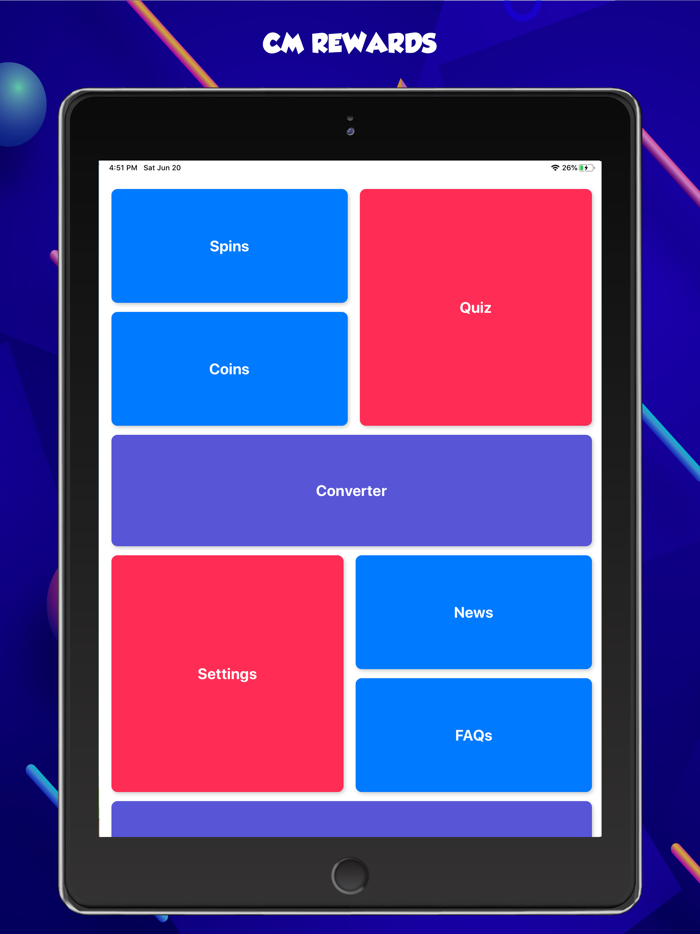 CM Rewards Spins and Coins