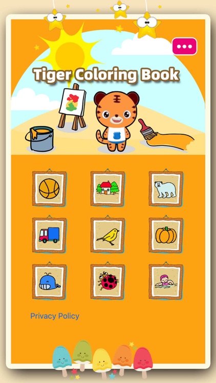 Little Tiger Coloring Book screenshot-3