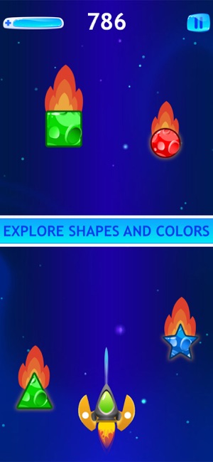 Galaxy shape and color shooter