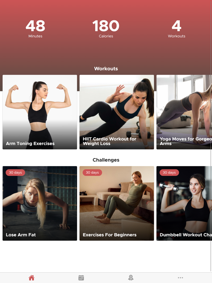 Brazos Tonificados para Mujer