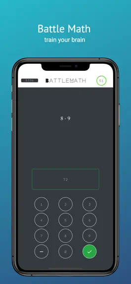 Game screenshot Battle Math - train your brain mod apk