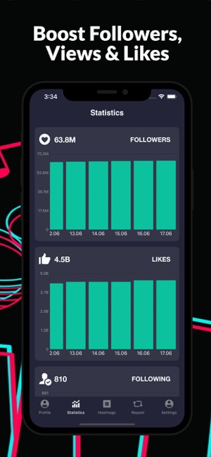 Tik Stats -Get Followers &Fans(圖2)-速報App