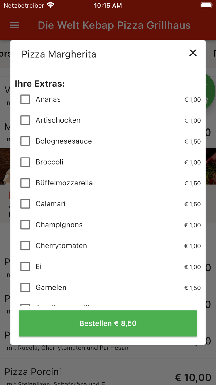 Die Welt Kebap Pizza Grillhaus