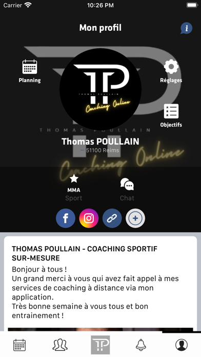 Thomas Poullain Coaching screenshot 2