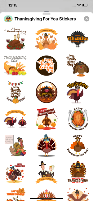 Thanksgiving For You Stickers(圖3)-速報App