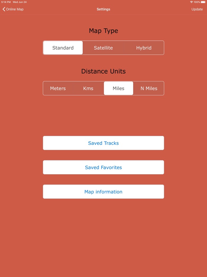 Yosemite National Park Map, CA