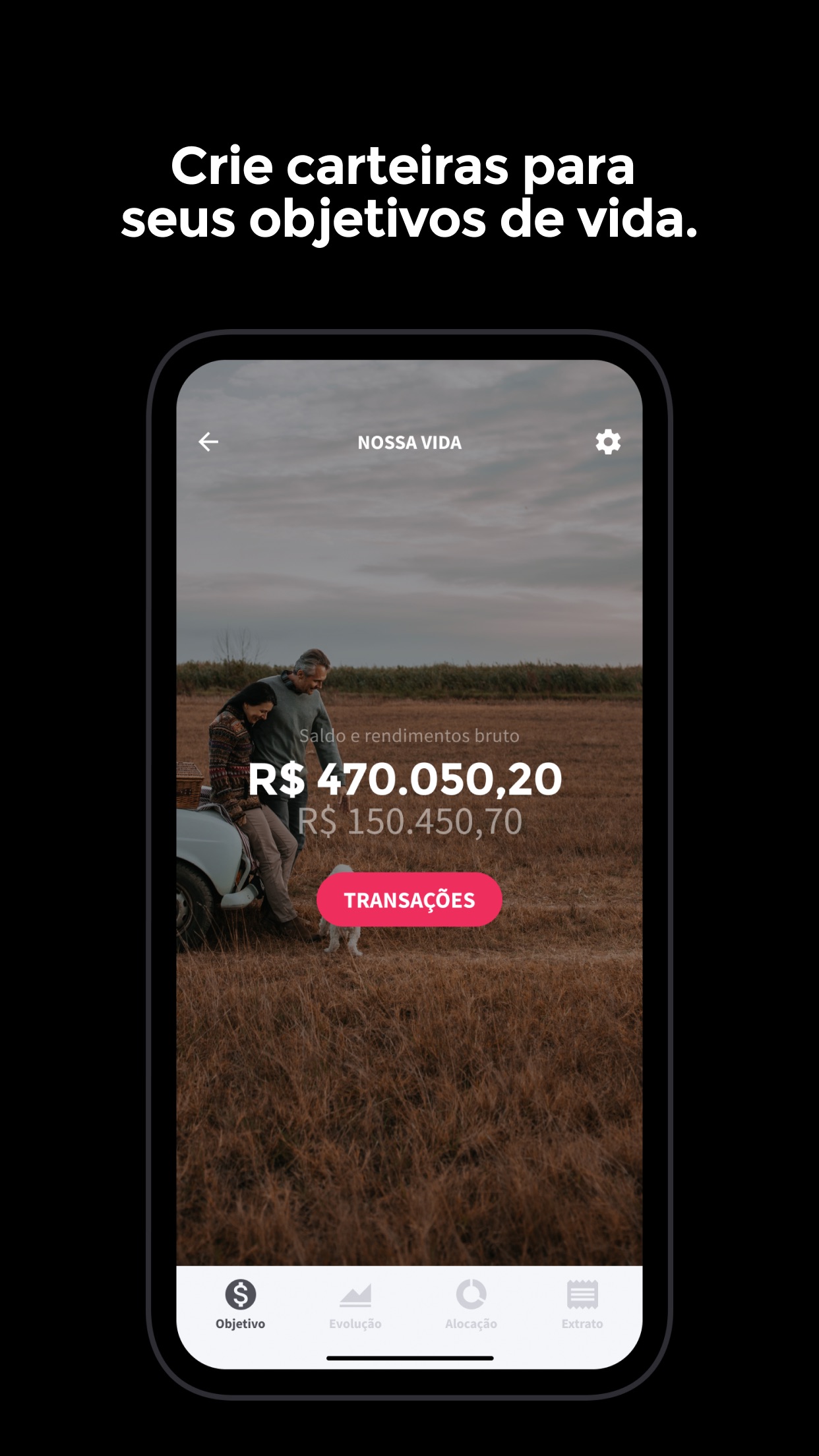 Screenshot do app Warren Brasil