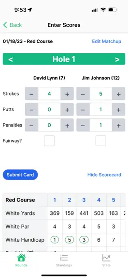 Game screenshot GolfSheet apk