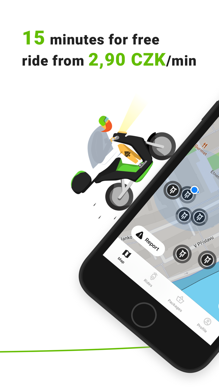 BeRider scooter sharing