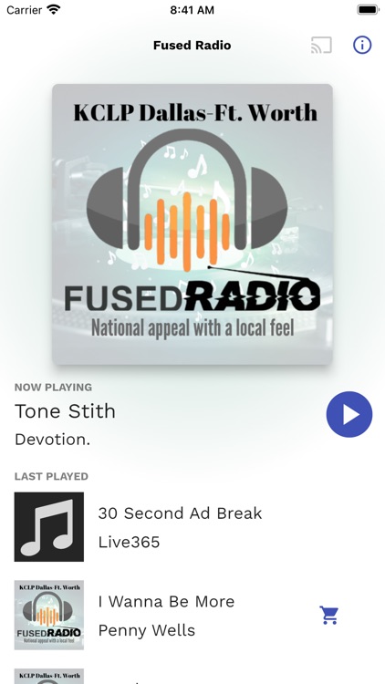 Dallas-Ft.Worth Fused Radio