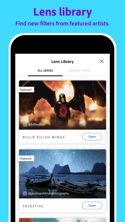 Photoshop Camera:Lens Filters screenshot-3
