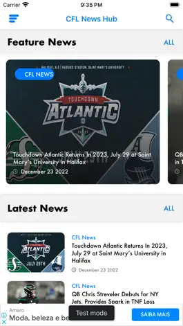 Game screenshot CFL News Hub apk