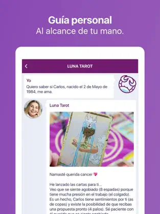 Captura de Pantalla 4 Fortunica – Tarot y amor iphone