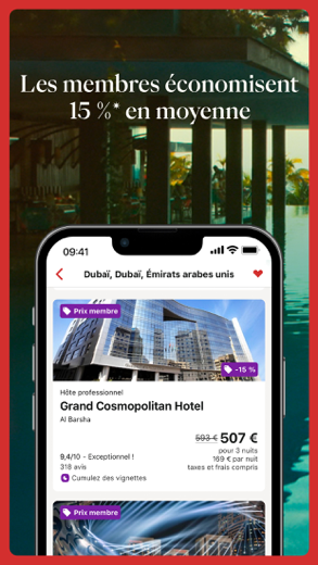 Hotels.com: Hôtels et Voyage capture d'écran 3