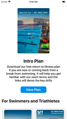Game screenshot Swim for Tri Training Plans mod apk