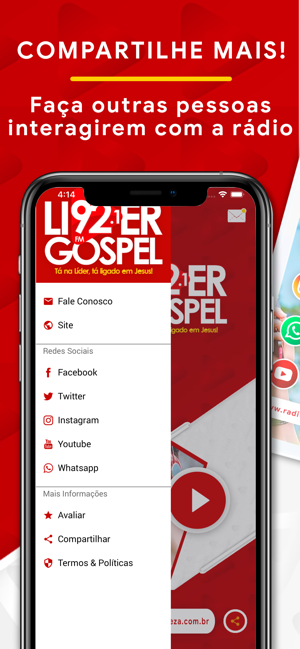 Rádio Líder Gospel 92,1 FM(圖3)-速報App