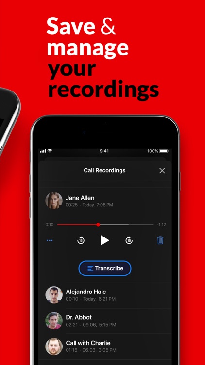 Call Recorder App.