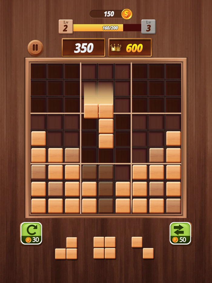 Block Puzzle - Wood Blast