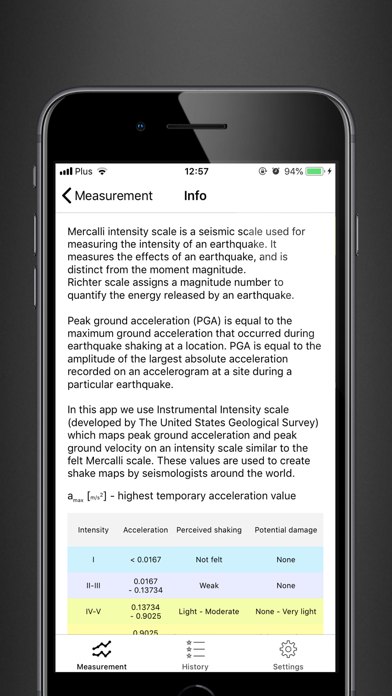 Vibration meter - Seismometer screenshot 4