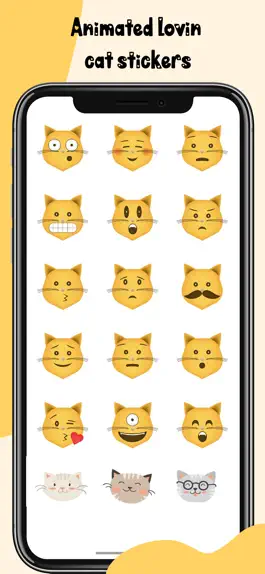 Game screenshot Animated Loving Cat Stickers mod apk
