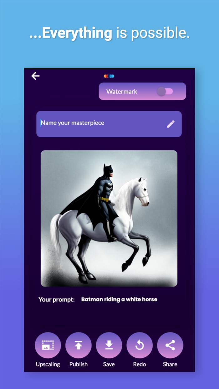 Impressionist AI Art  Design