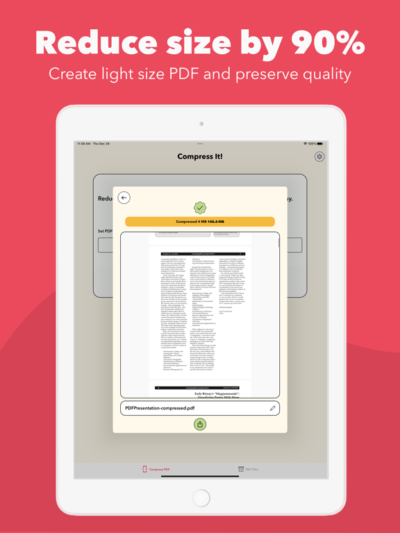 Compress It! PDF Compressor screenshot 3