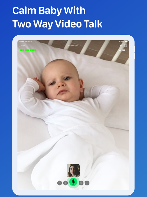 Cloud Baby Monitor ~ Unlimited Range Video Baby Monitor (Wi-Fi, 3G, LTE, Bluetooth) screenshot