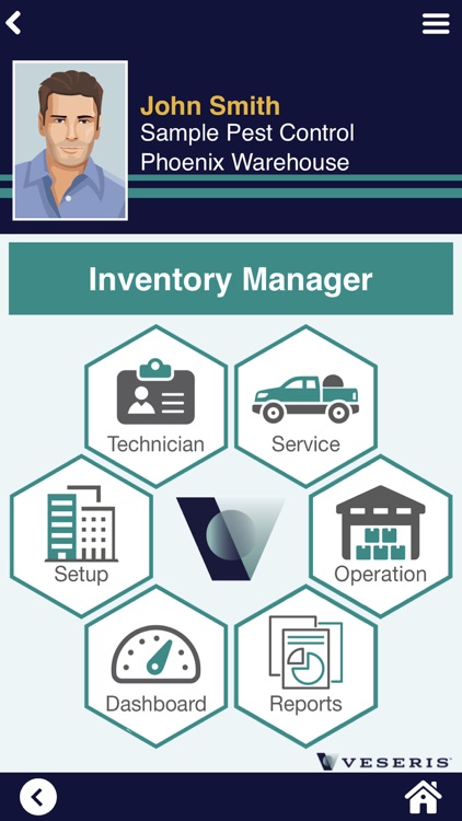 Veseris Inventory Manager