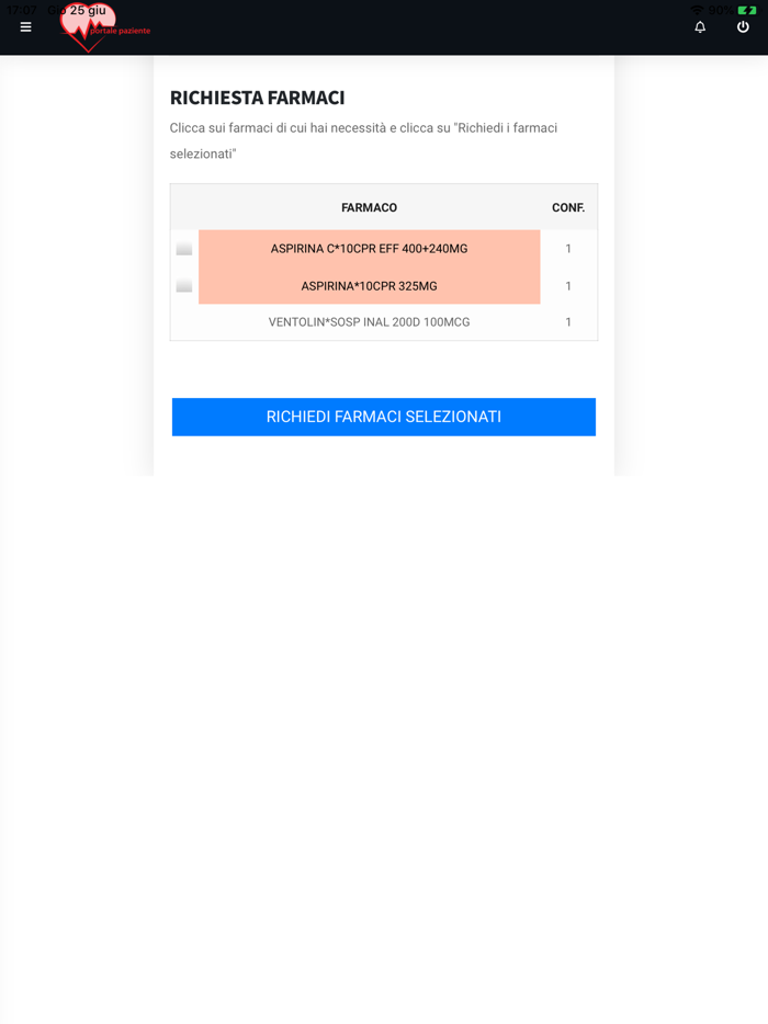 Portale paziente - Atlasmedica