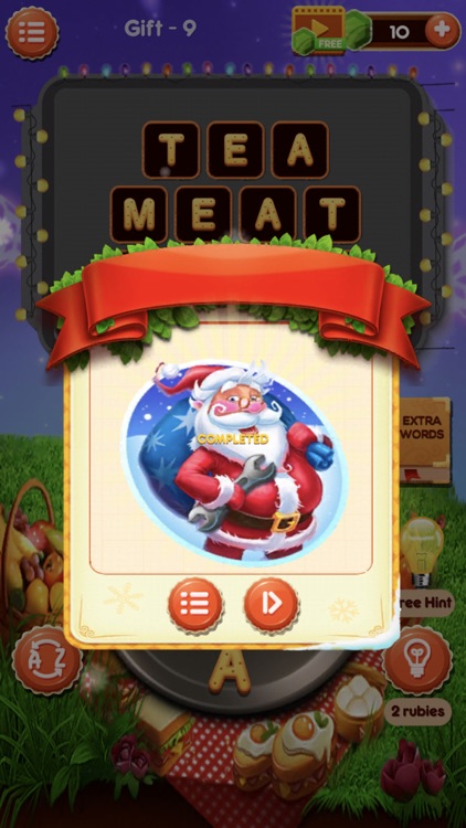 Christmas Word Cookies Play screenshot-5